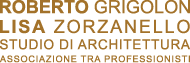 Roberto Grigolon Lisa Zorzanello Studio di architettura Associazione tra professionisti Logo